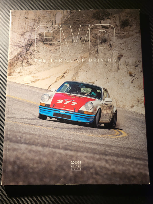 EVO Magazine June 2015 #209 (978) Ferrari 456 GT Caterham McLaren