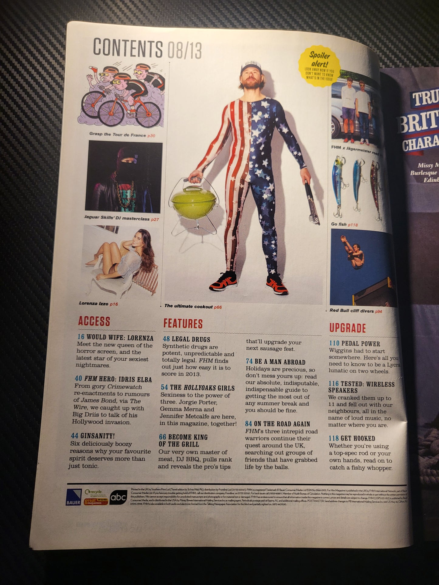 FHM Magazine August 2013 (982) Gemma Merna Jennifer Metcalfe Jorgie Porter