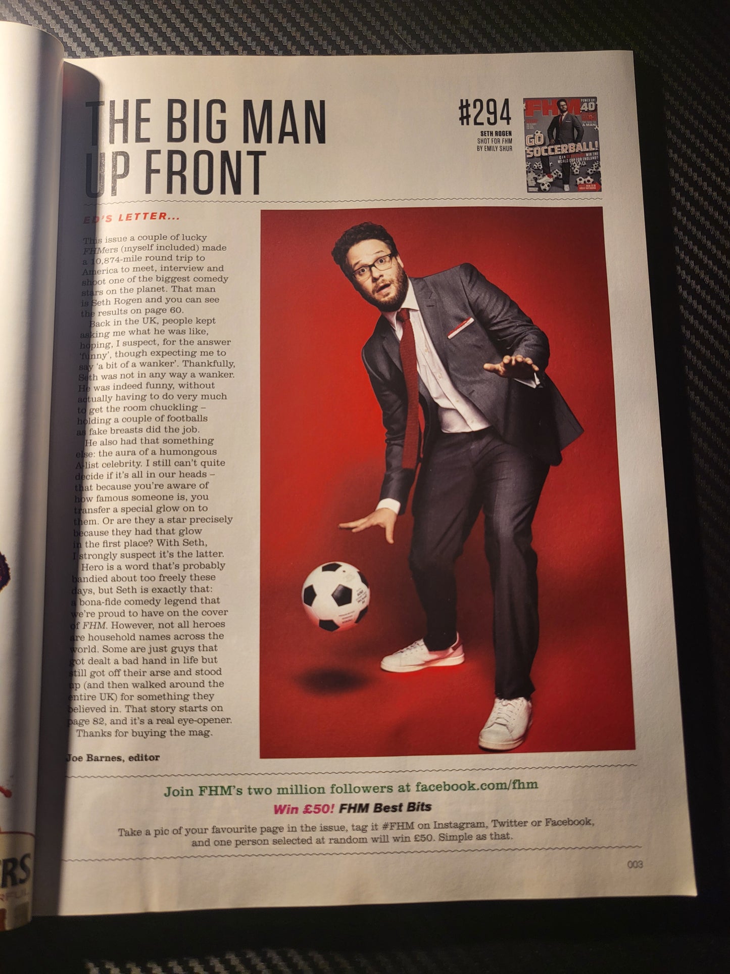 FHM Magazine June 2014 (981) Ksenija Seth Rogen