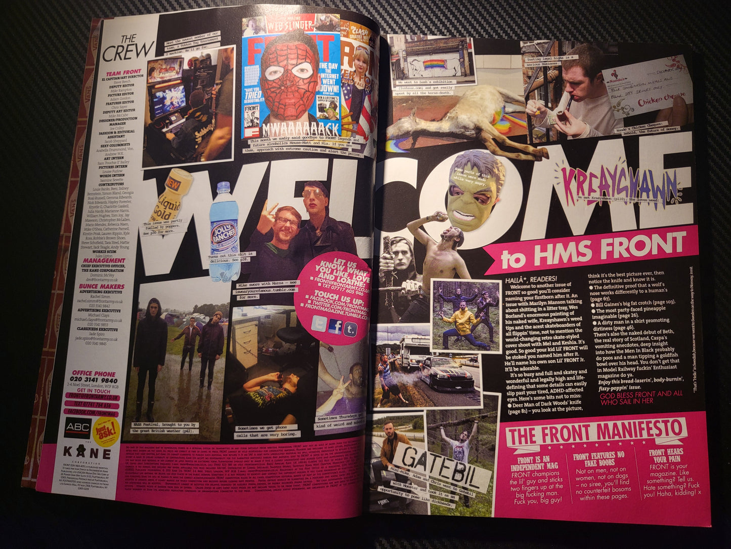 FRONT Magazine Issue 172 (979) Mel Clarke