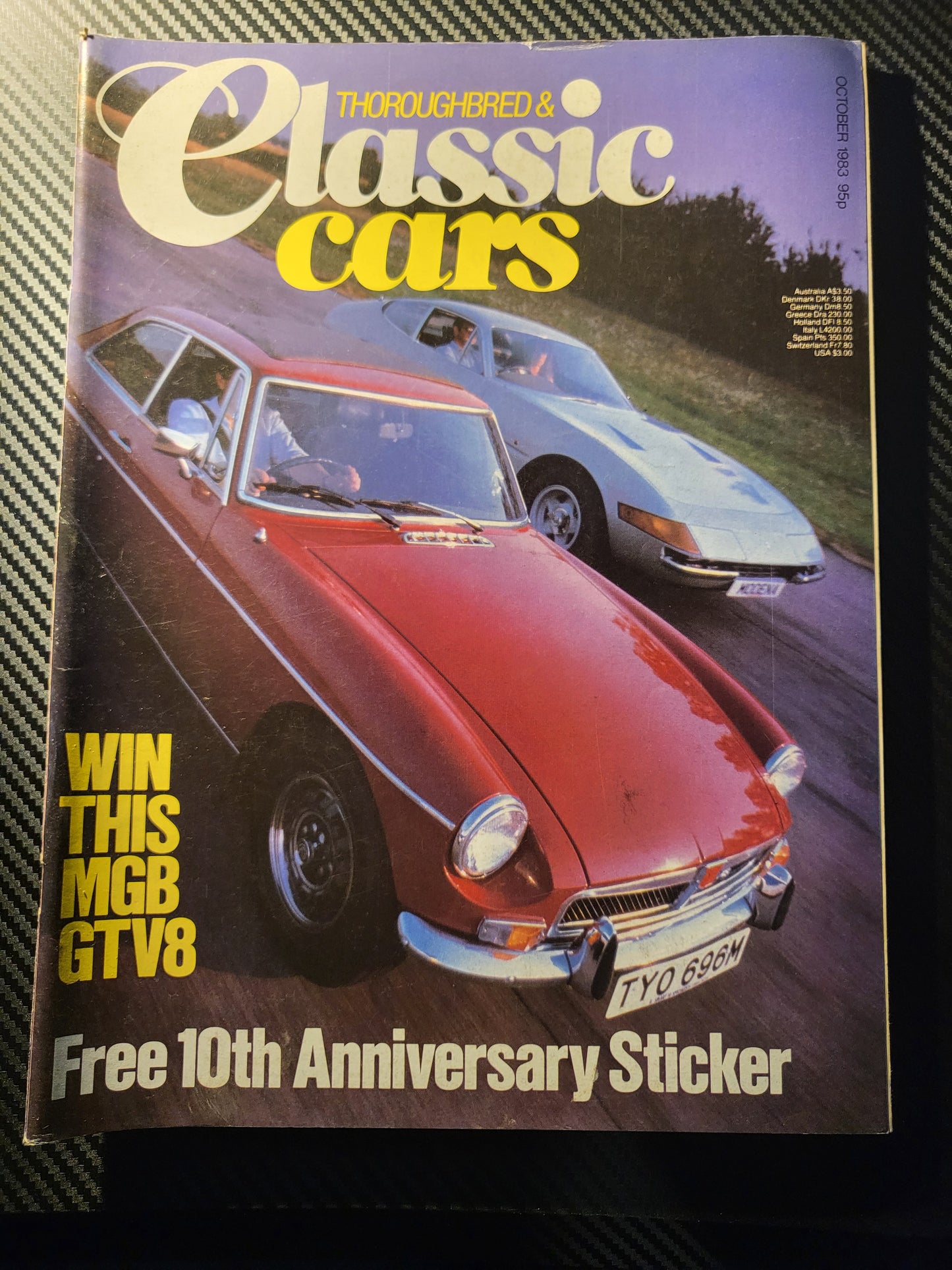 Classic Cars Magazine October 1983 (986) GTV8 MGB GT V8