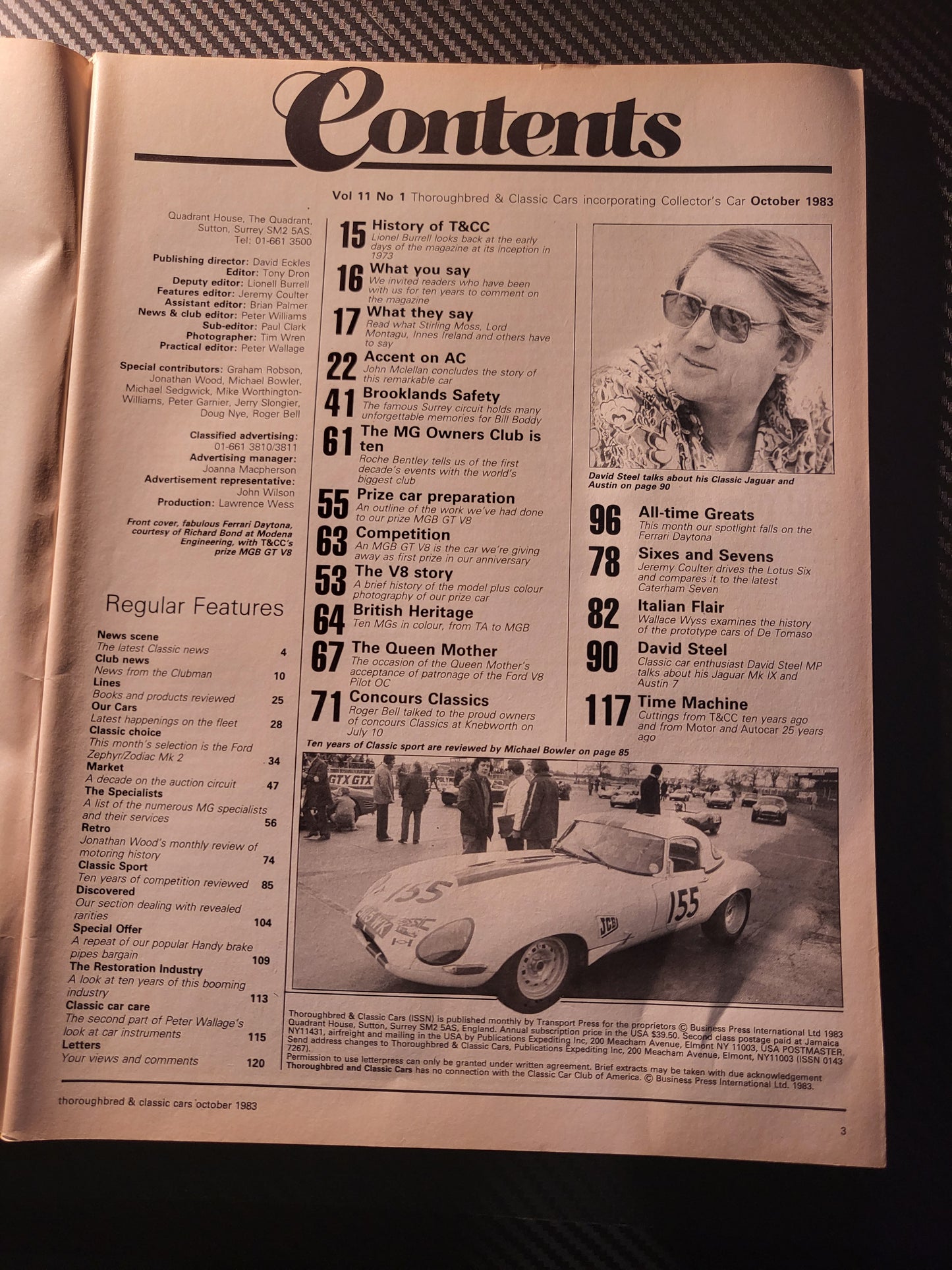 Classic Cars Magazine October 1983 (986) GTV8 MGB GT V8