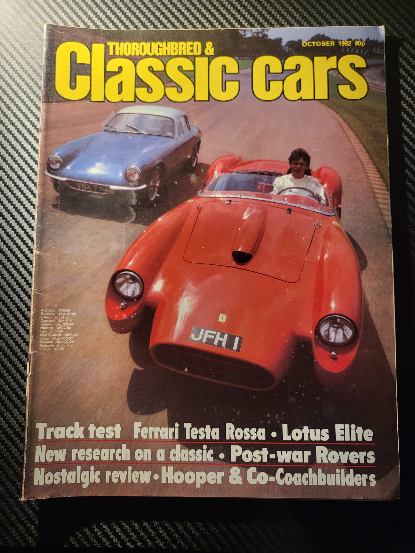 Classic Cars Magazine October 1982 (985) Lotus Elite Ferrari Testa Rossa Wolseley 18/85