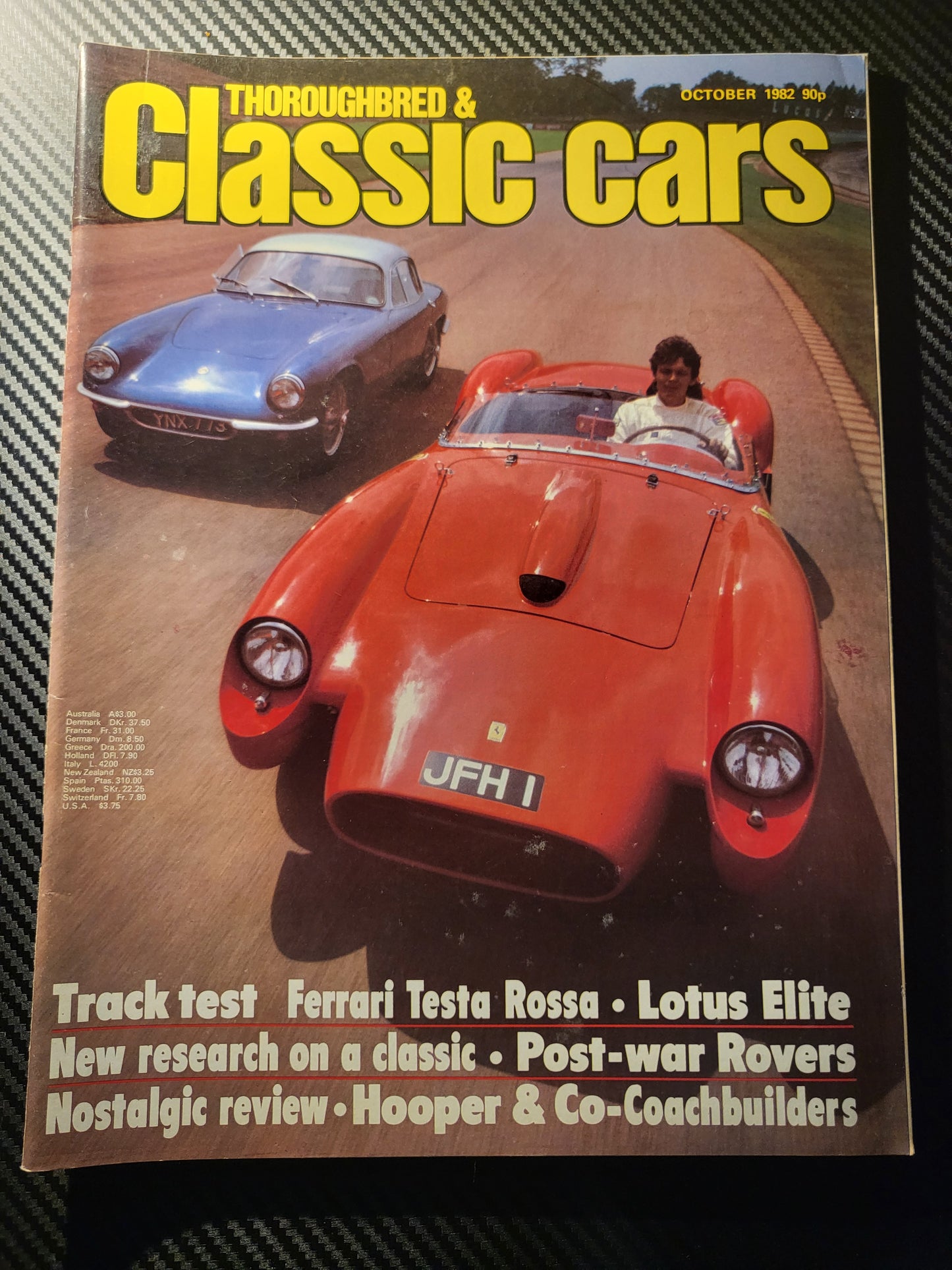 Classic Cars Magazine October 1982 (985) Lotus Elite Ferrari Testa Rossa Wolseley 18/85