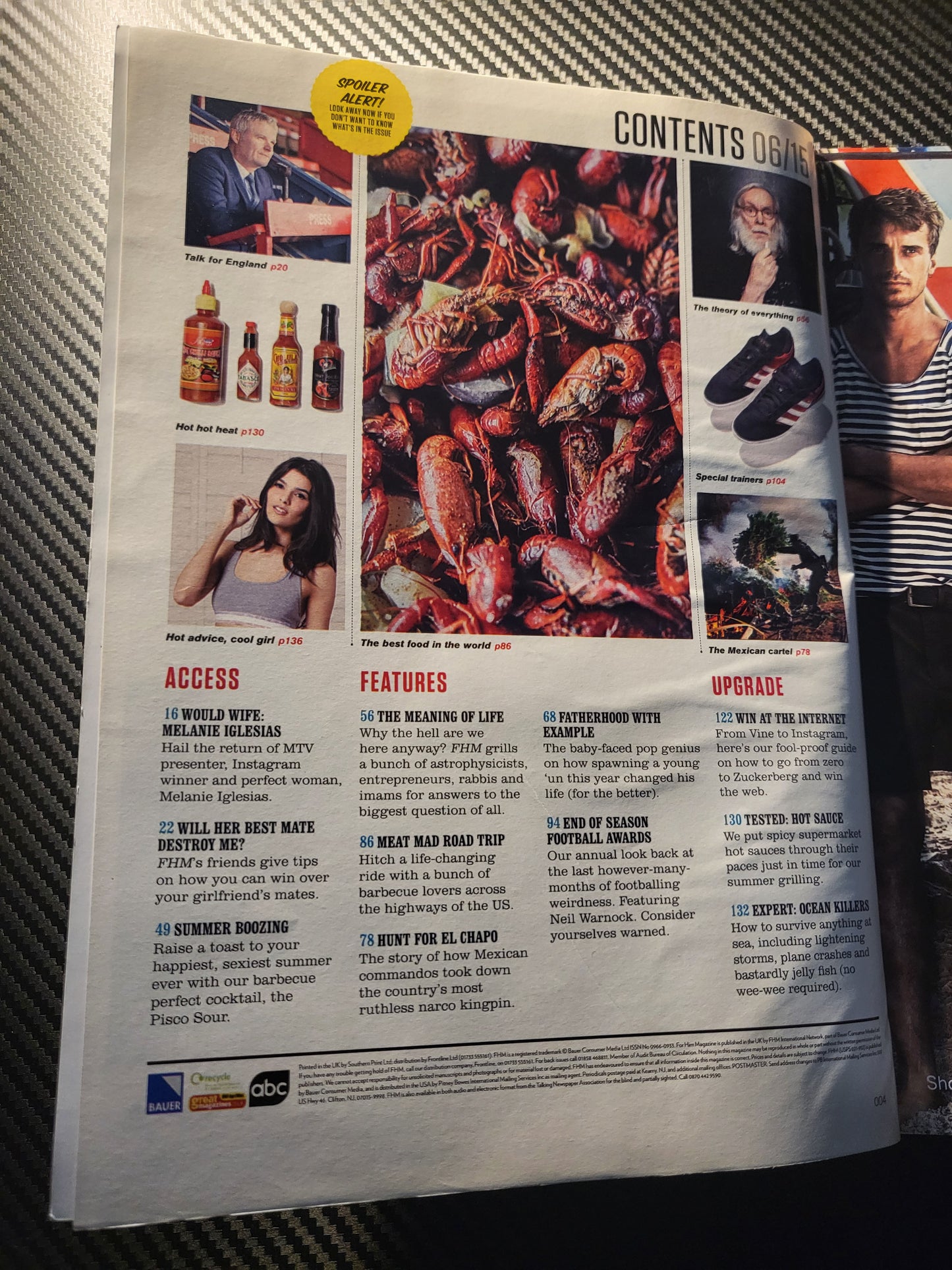FHM Magazine June 2015 (983) Melanie Iglesias Brittany Alger