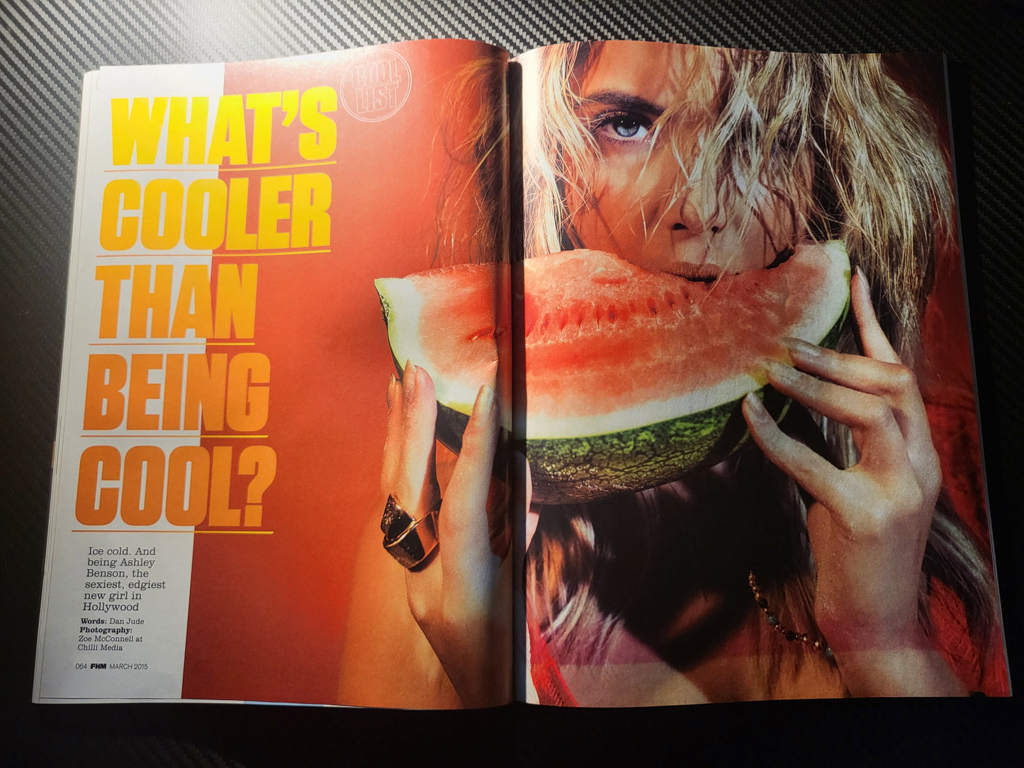 FHM Magazine March 2015 (983) Ashley Benson Melissa Satta Mikaela Hoover