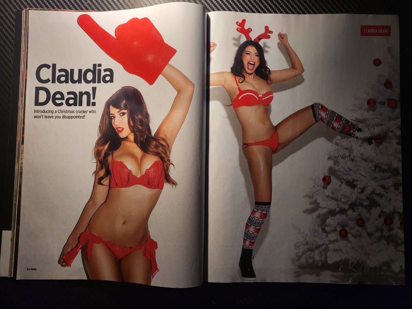 NUTS 13-26 December 2013 (988)(Rare) Christmas Special POSTER Lucy Pinder