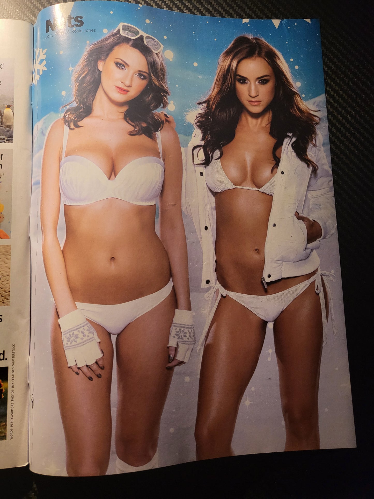NUTS 13-26 December 2013 (988)(Rare) Christmas Special POSTER Lucy Pinder