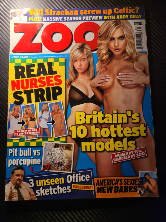 ZOO Magazine 5-11 August 2005 (988)(Rare) Jennifer Ellison Caprice