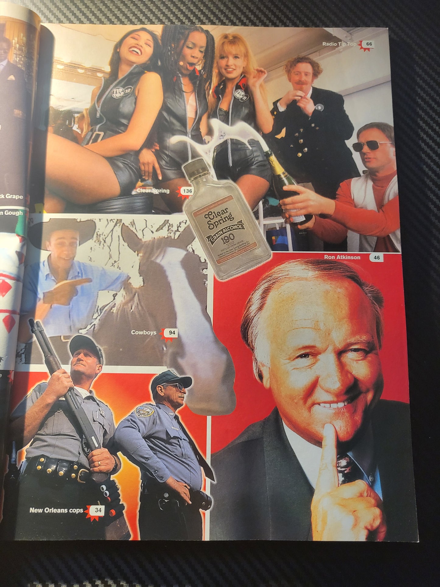 Loaded Magazine June 1995 (989) POSTER Lisa Snowdon Shaun Ryder Black Grape Ron Atkinso