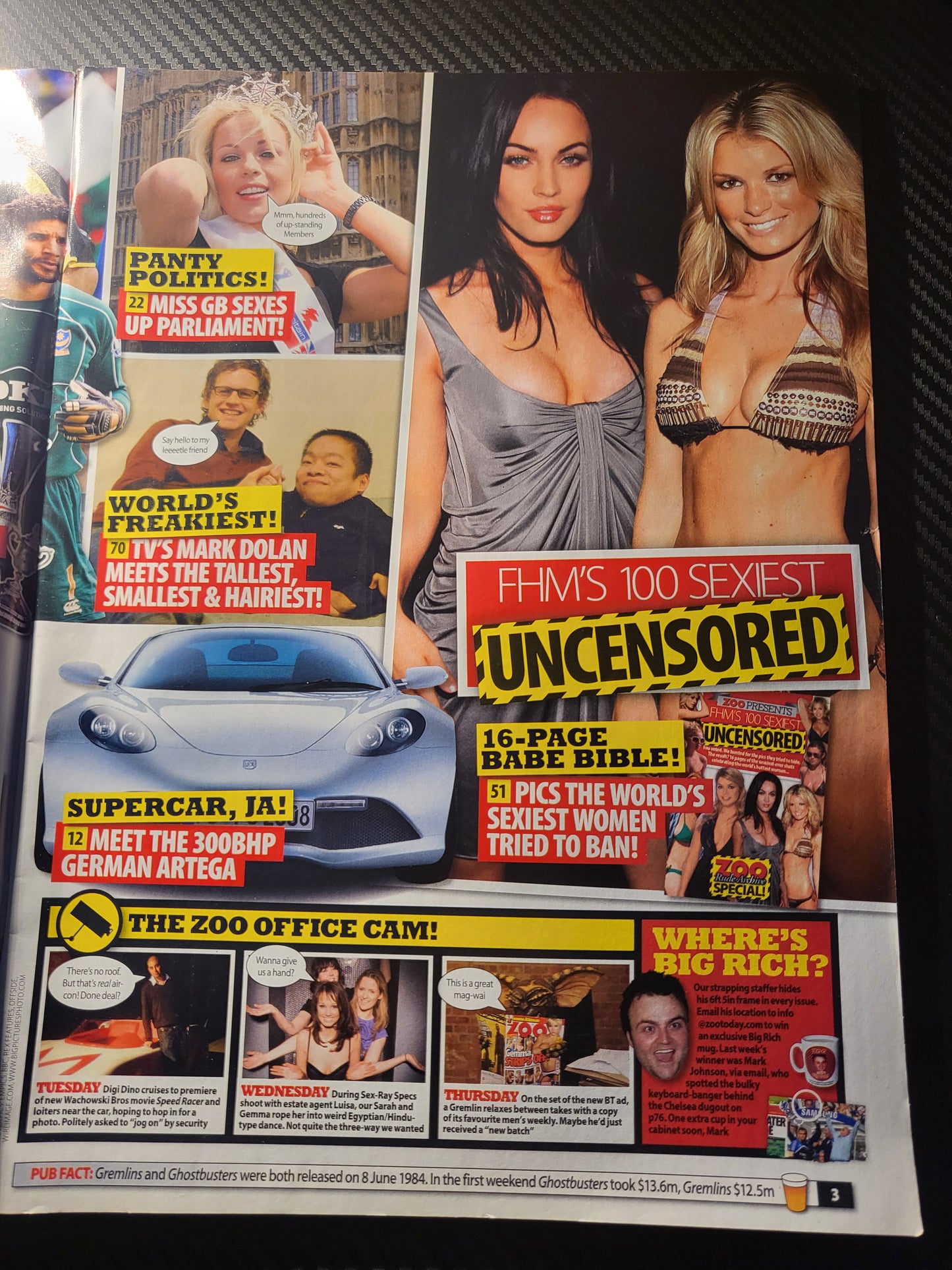 Zoo Magazine 16-22 May 2008 (990) Emily Scott Charlotte McKenna Kelly Brook