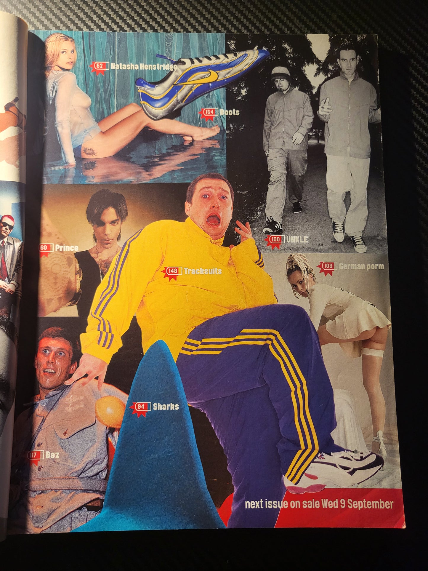 Loaded Magazine September 1998 (991) Amanda Robbins Natasha Henstridge Poster