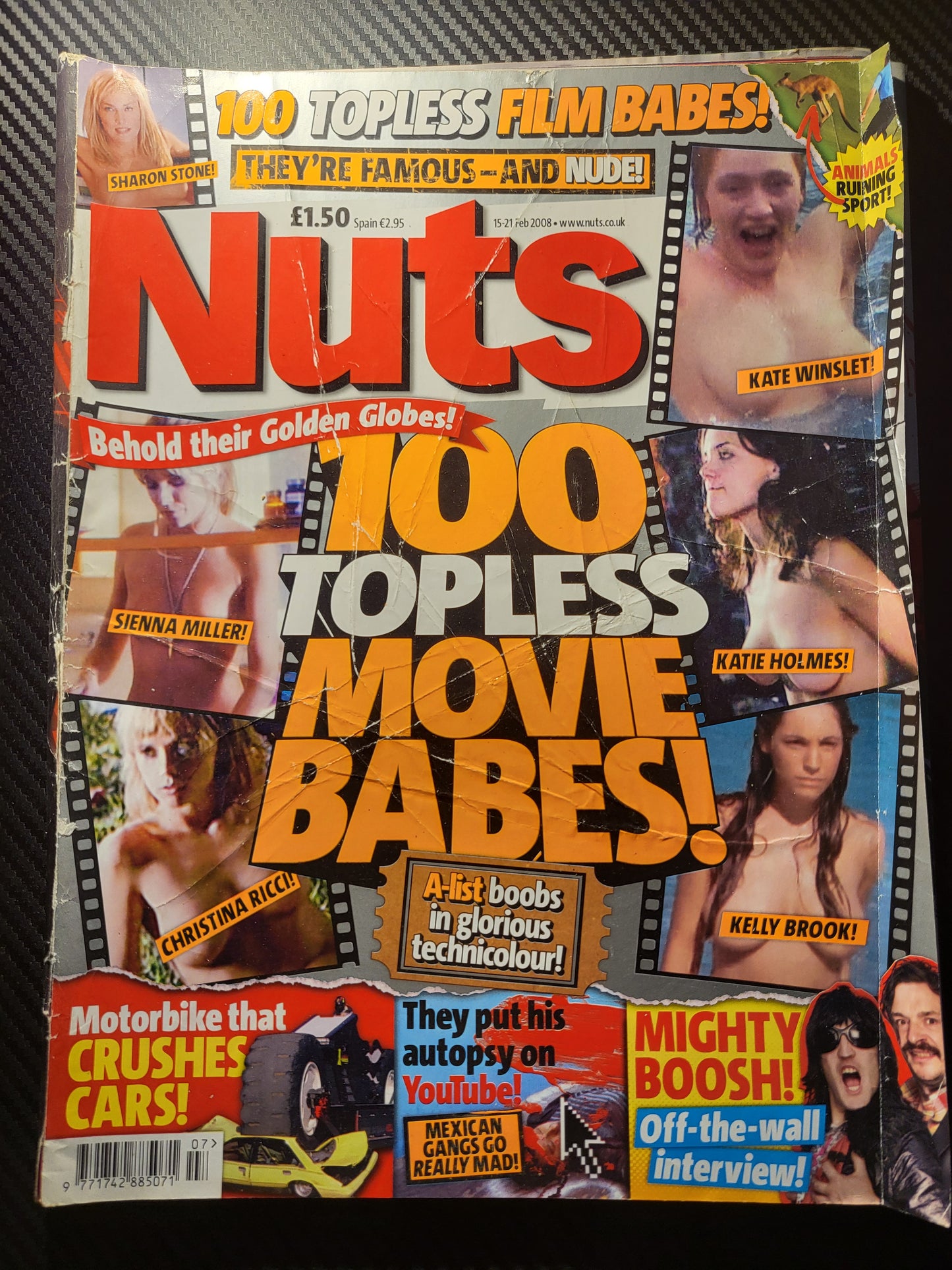 Nuts 15-21 February 2008 (992) Kelly Brook Sienna Miller Katie Holmes Keeley