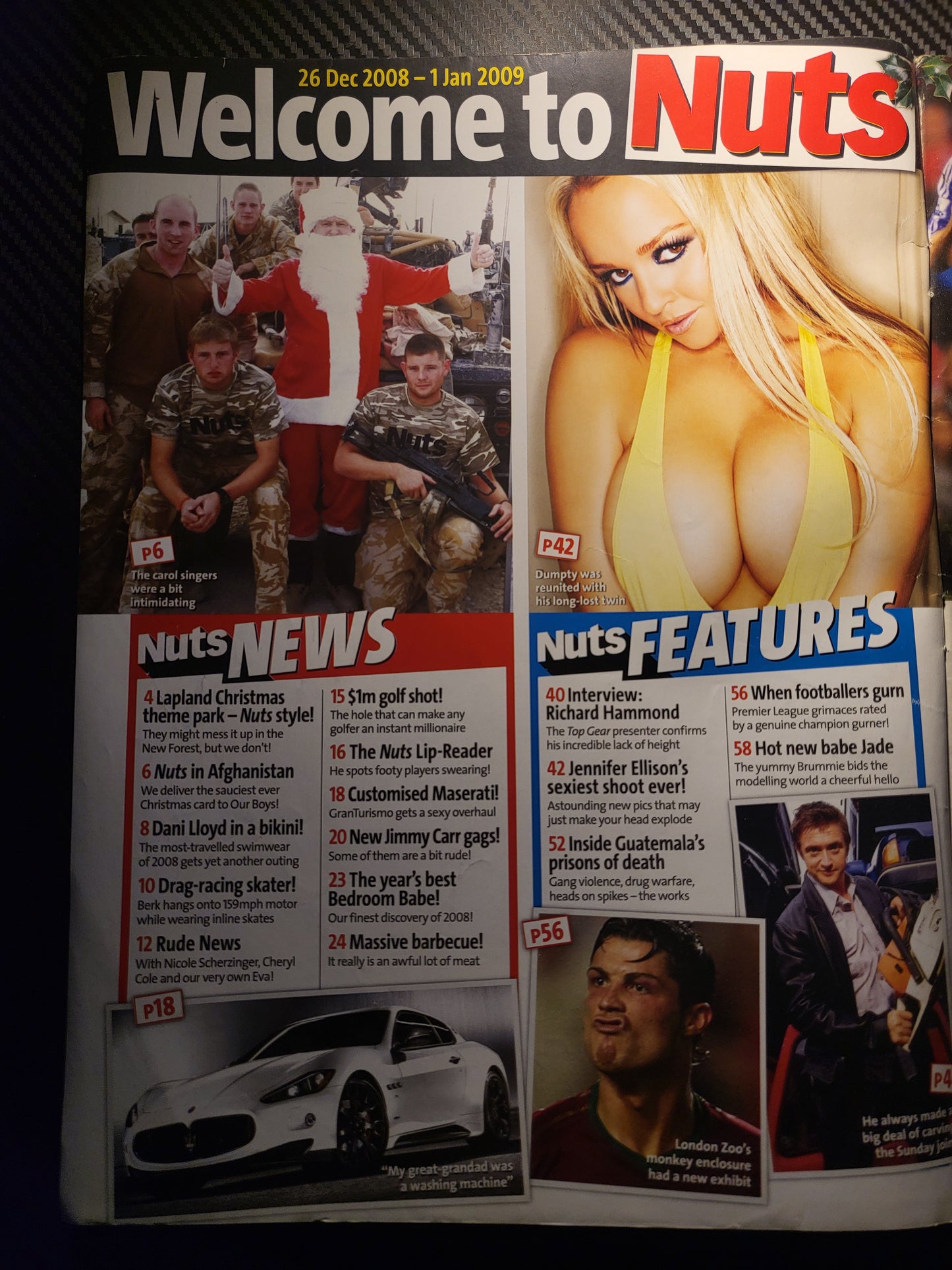 Nuts 26 December 1 January 2009 (992) Jennifer Ellison DANIELLE LLOYD
