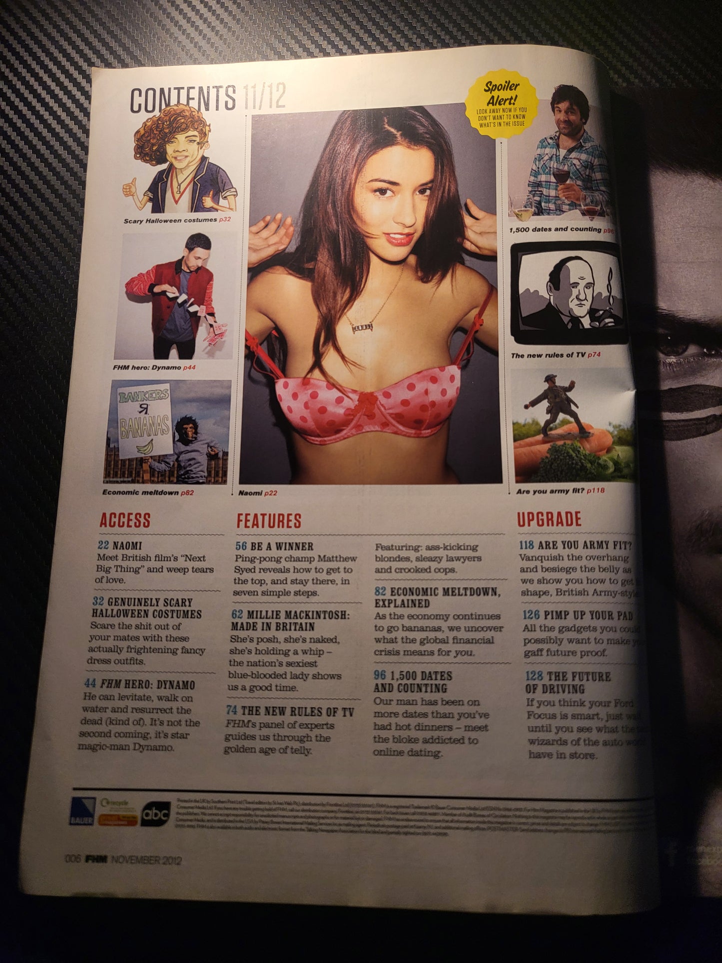 FHM Magazine November 2012 (996) Millie Mackintosh