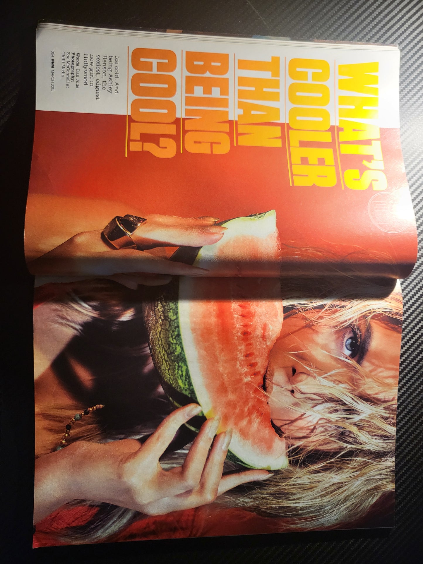 FHM Magazine March 2015 (996) Ashley Benson Melissa Satta Mikaela Hoover