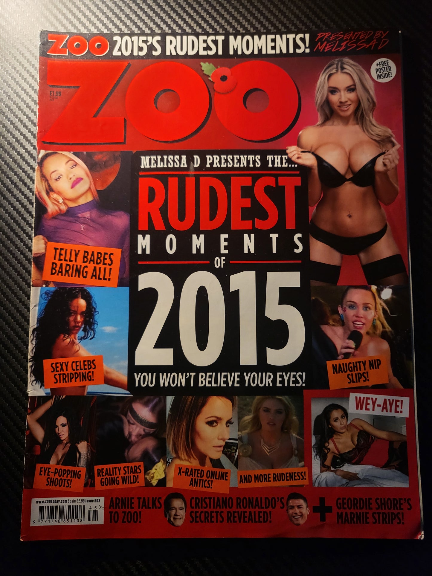 Zoo Magazine 6-12 November 2015 (993) Melissa Debling POSTER Marnie Simpson