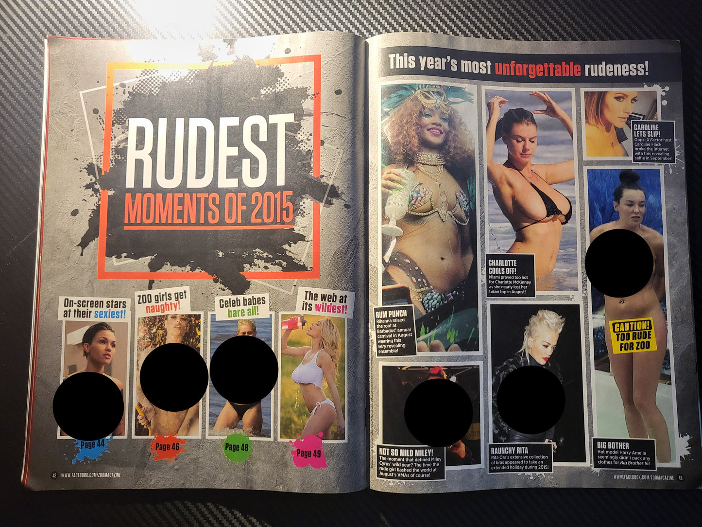 Zoo Magazine 6-12 November 2015 (993) Melissa Debling POSTER Marnie Simpson