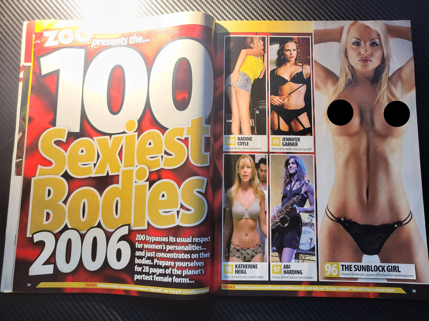 Zoo Magazine 11-17 August 2006 (993) Hottest Bodies 2006 Keeley Hazell