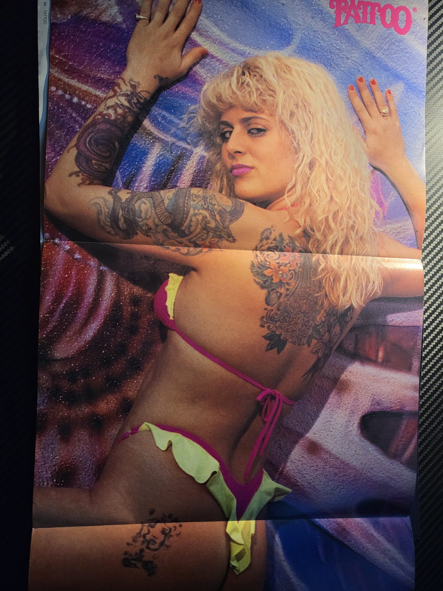 Tattoo Magazine July 1993 (994)(Rare) Shane Anderson Alexis Lyman John Godley