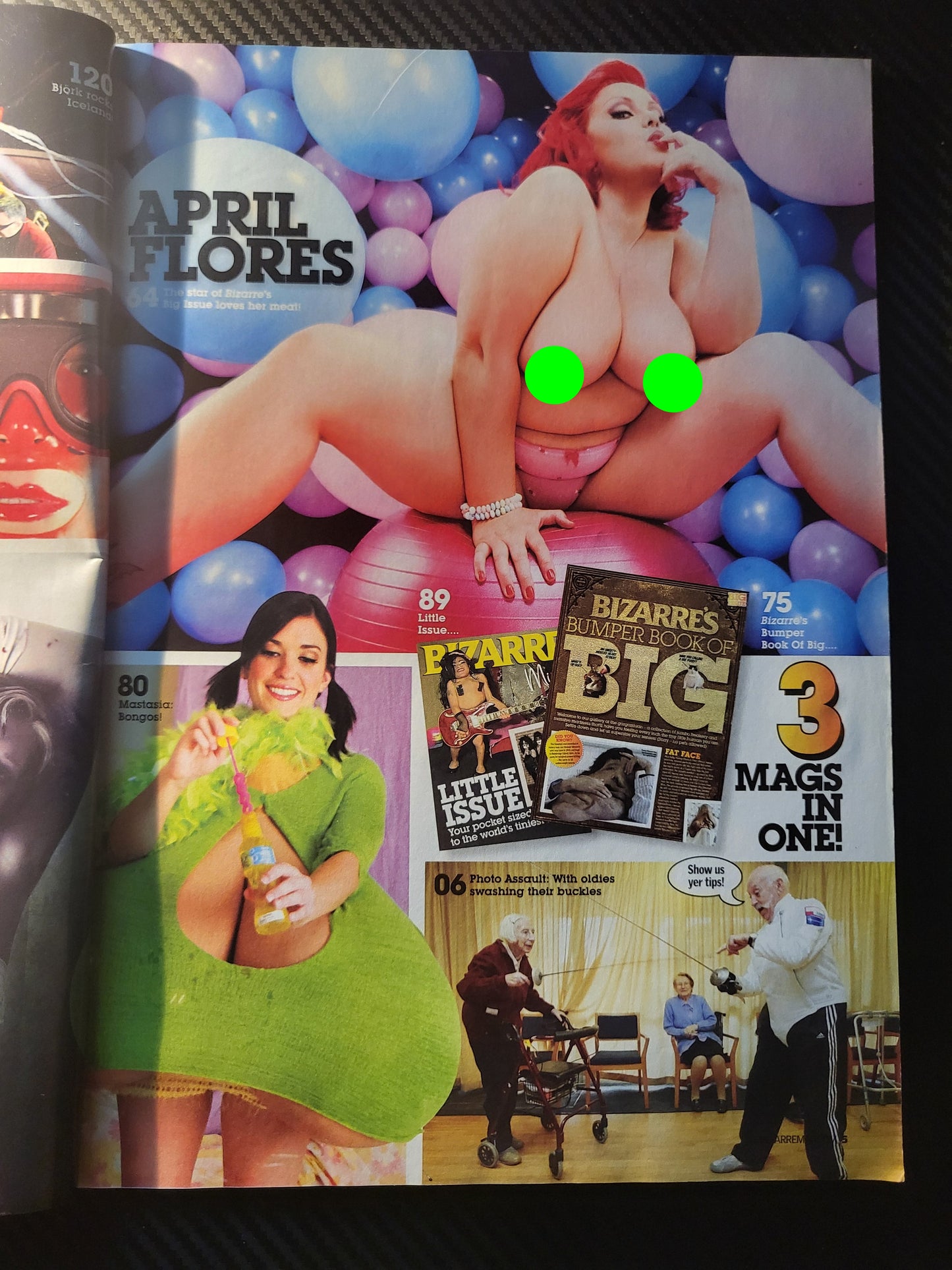 Bizarre Magazine September 2008 (995) April Flores Big Issue
