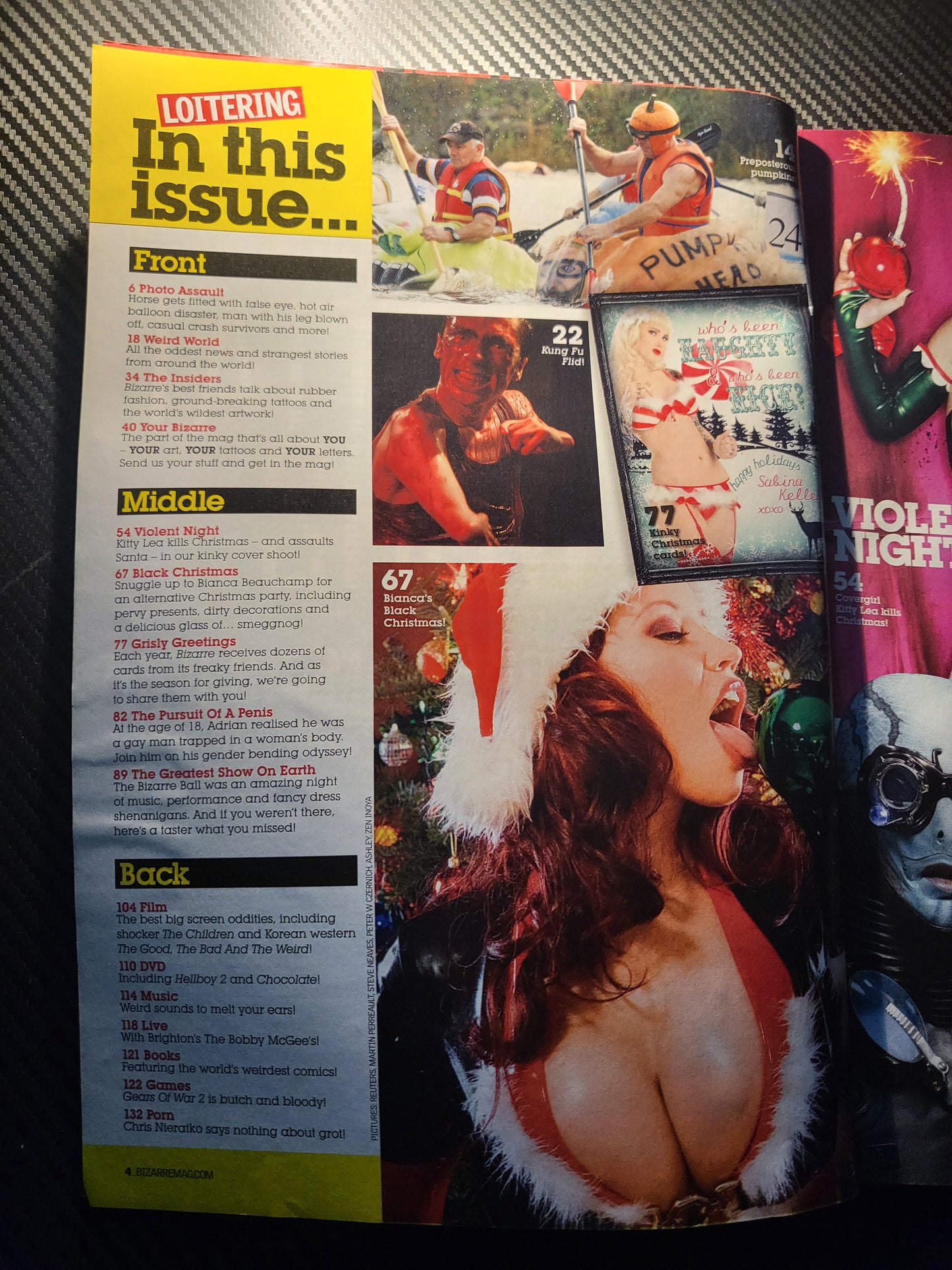 Bizarre Magazine December 2008 (995) Kitty Lea Bianca Beauchamp