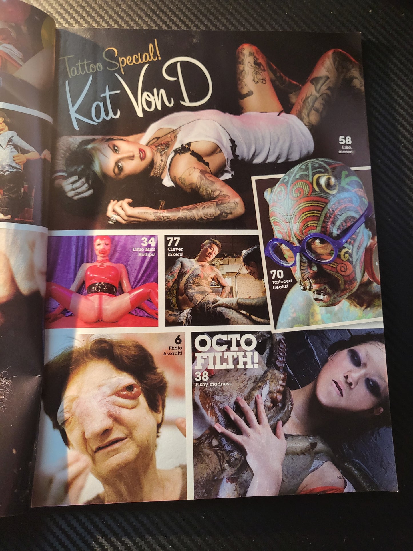 Bizarre Magazine May 2008 (995) Tattoo Special Kat Von D