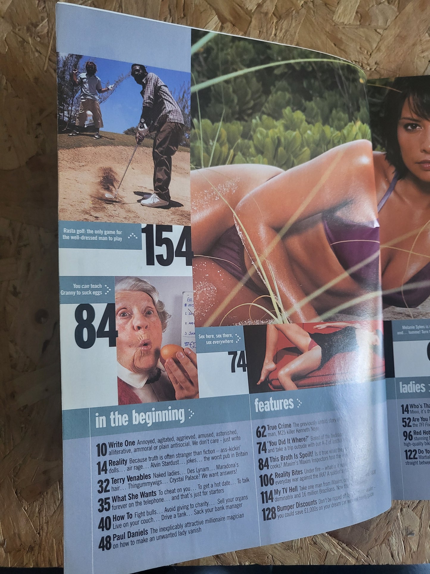 MAXIM Magazine August 2000 (1003) Melanie Sykes Kelly Hu