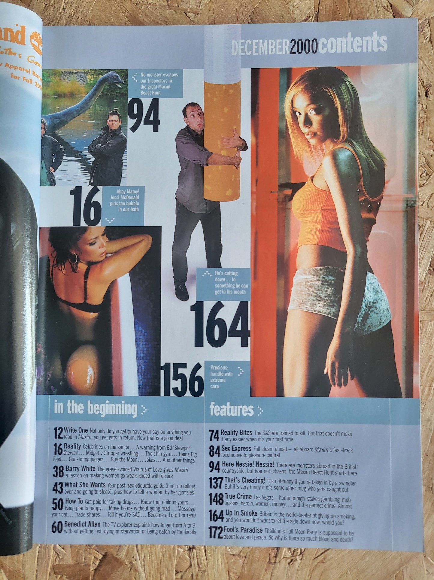 MAXIM Magazine December 2000 (1003) Davinia Taylor Coyote Ugly