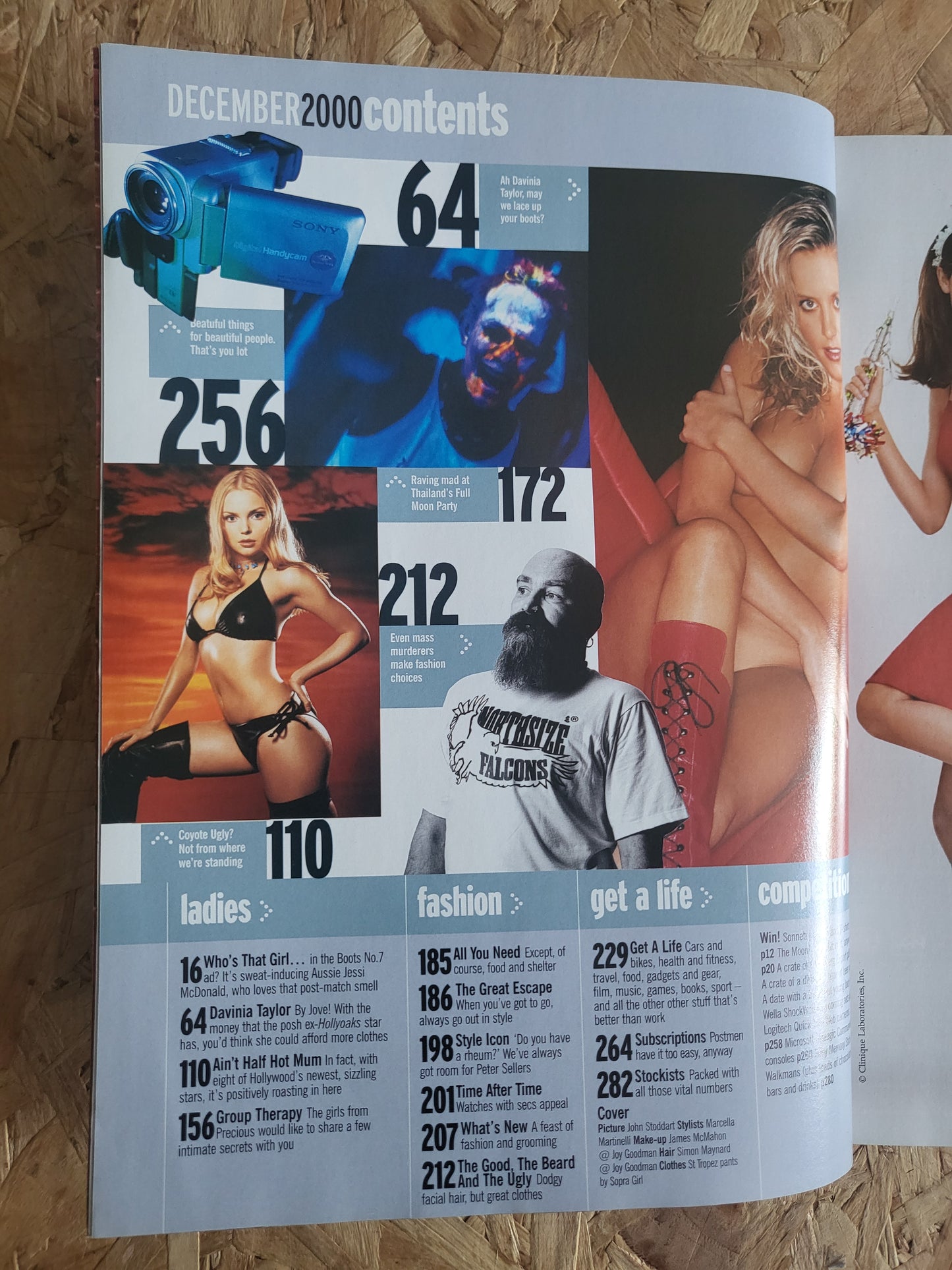 MAXIM Magazine December 2000 (1003) Davinia Taylor Coyote Ugly