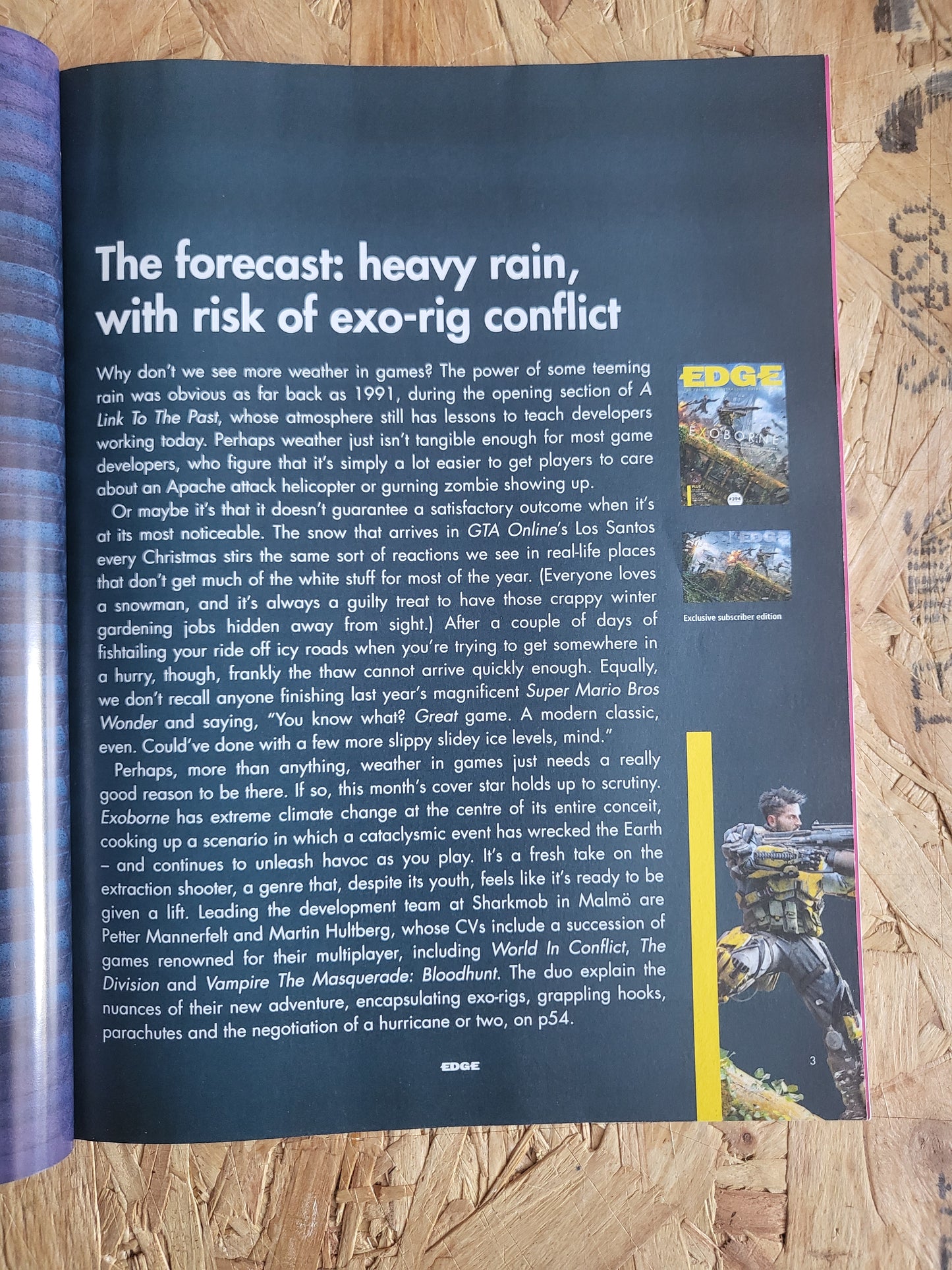 EDGE Magazine March 2024 #394 Subscriber (1004) Exoborne Prince of Persia