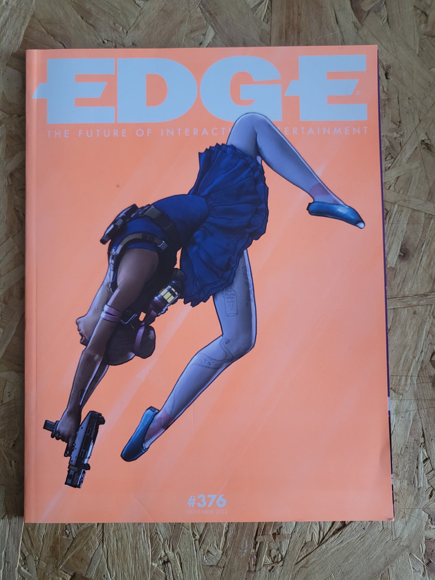 EDGE Magazine November 2022 #376 Subscriber (1004) Hyenas Cult of the Lamb