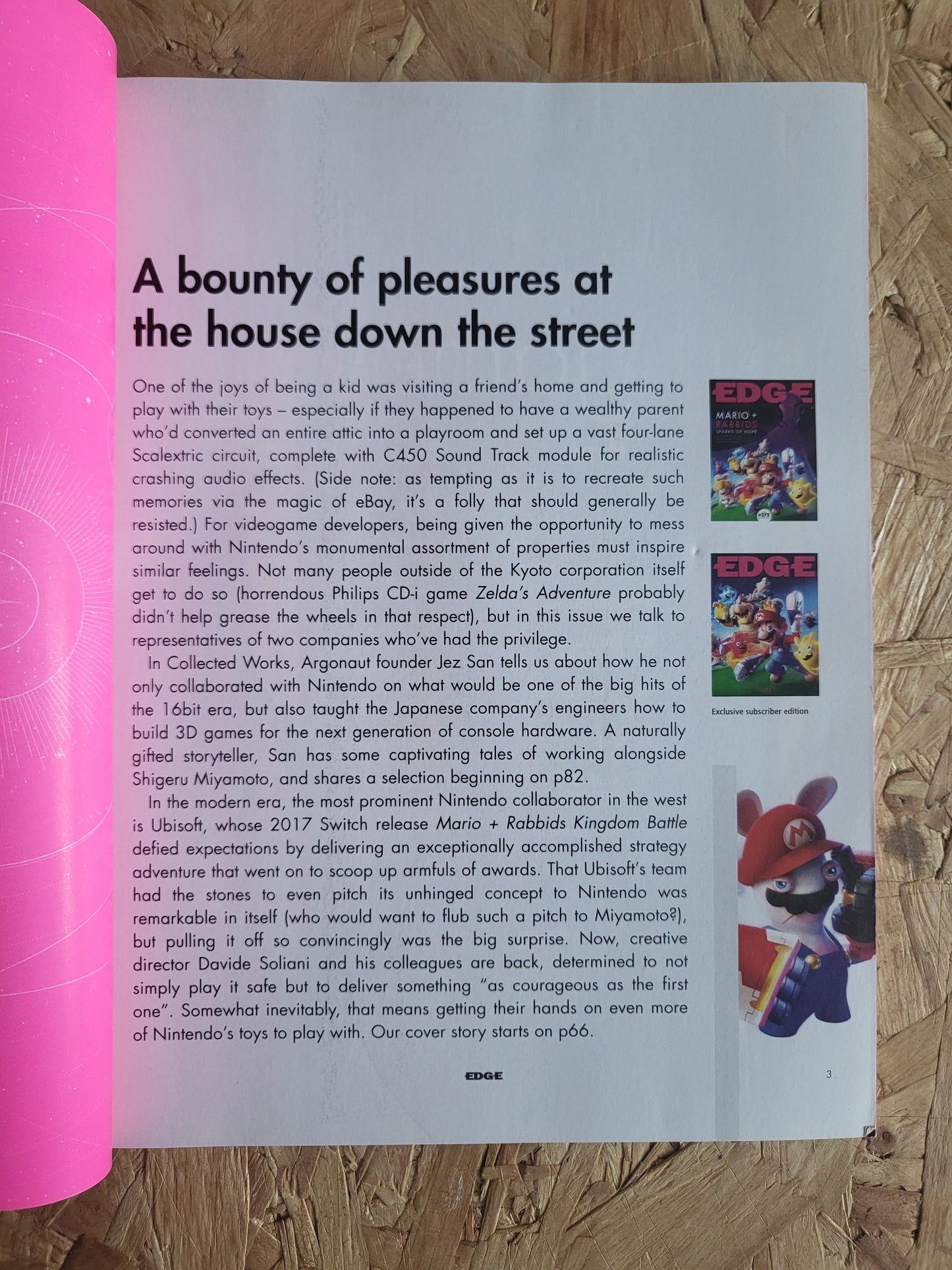 EDGE Magazine October 2022 #375 Subscriber (1005) Mario Rabbids Sparks Of Hope