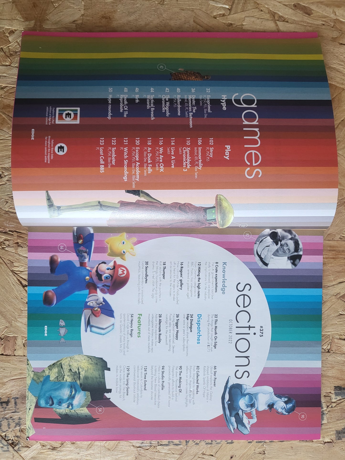 EDGE Magazine October 2022 #375 Subscriber (1005) Mario Rabbids Sparks Of Hope