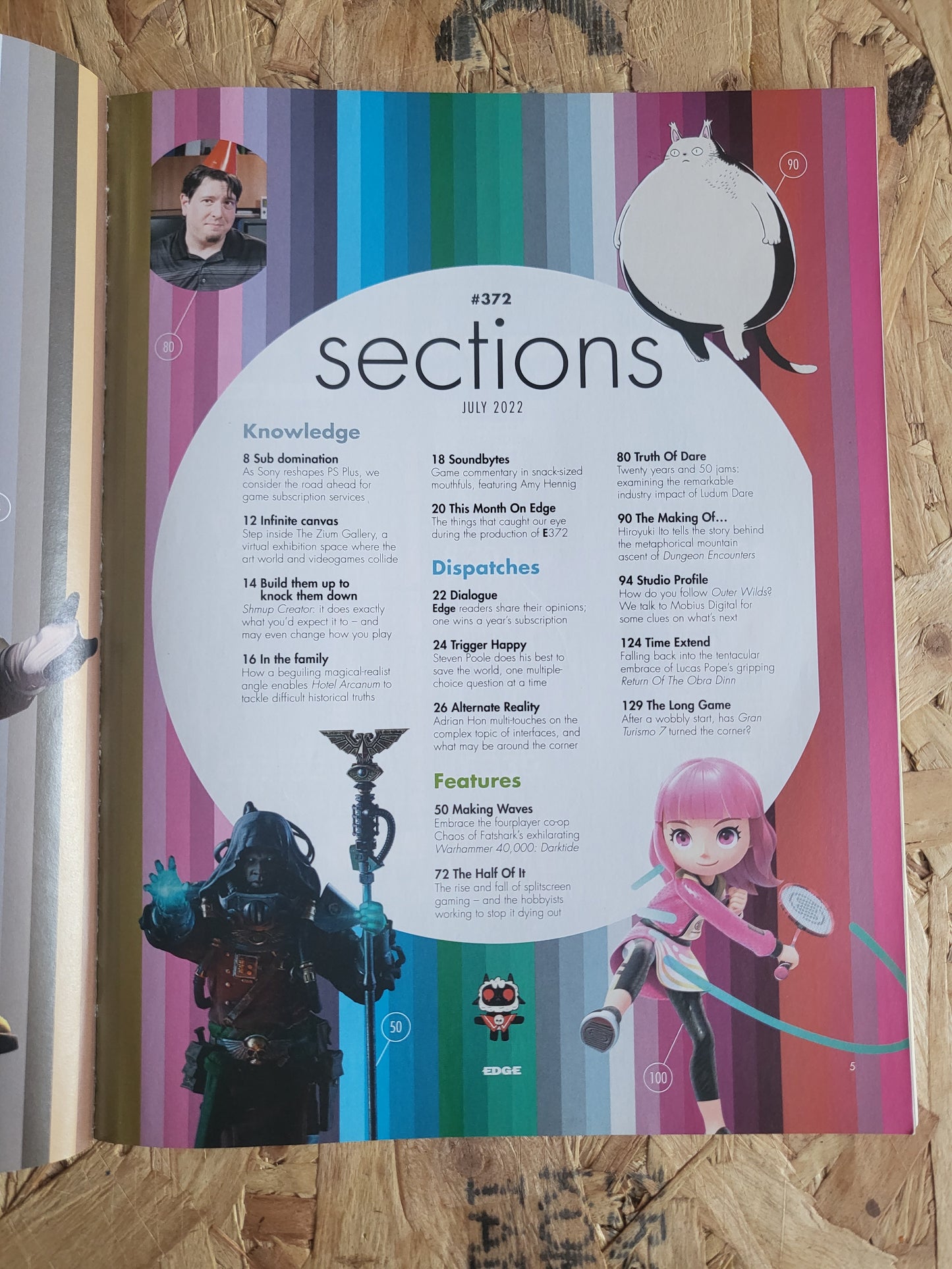 EDGE Magazine July 2022 #372 Subscriber (1005) Warhammer 40,000: Darktide