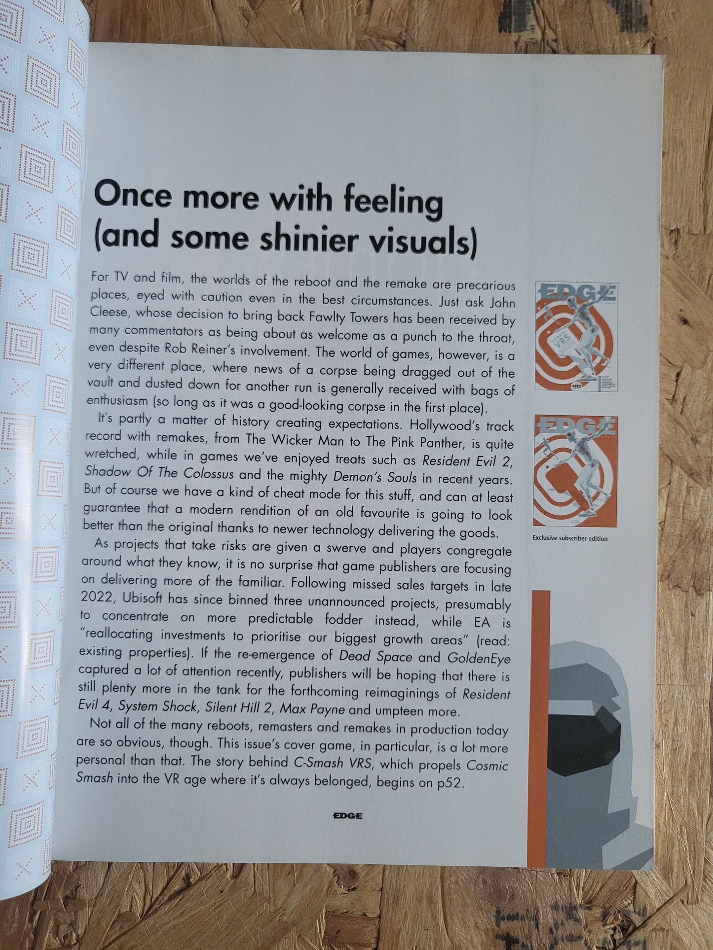 EDGE Magazine April 2023 #382 Subscriber (1005) C-SMASH VRS | Hi-Fi Rush