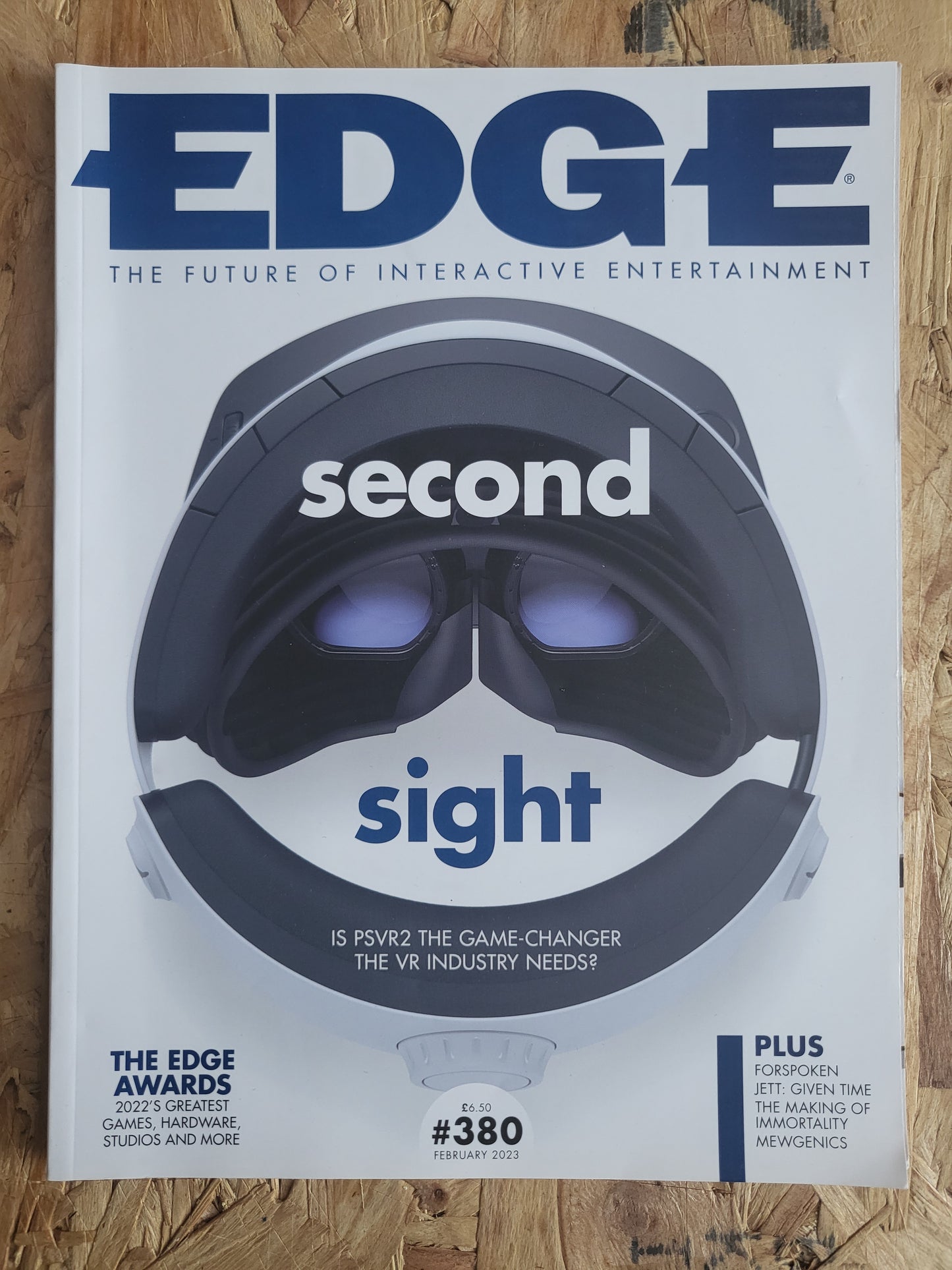 EDGE Magazine February 2023 #380 Subscriber (1005) PS5 PSVR2