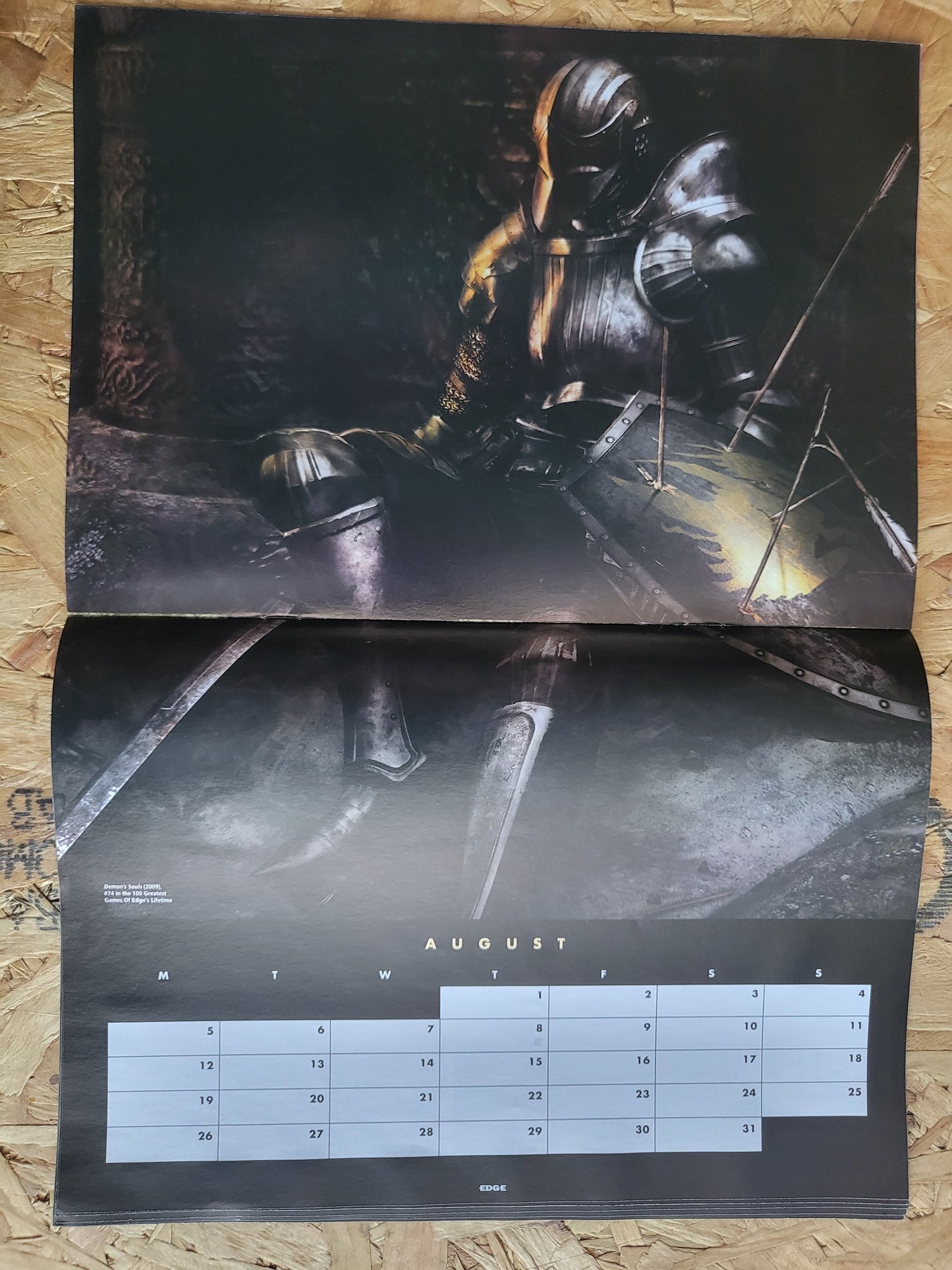 EDGE Magazine Calendar 2024 (1005) The Elder Scrolls V Demon's Souls
