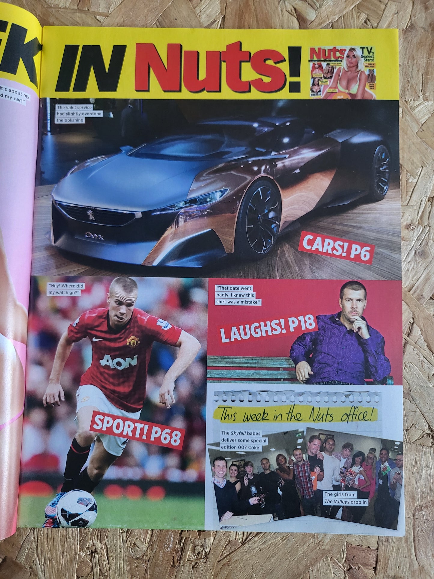 NUTS 5-11 October 2012 (1008) POSTER Billie Faiers Holly Peers Jessica-Jane Holly Hagan