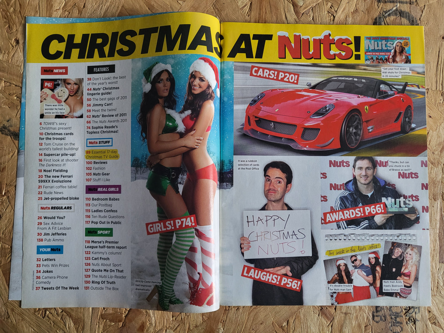 NUTS 16-29 December 2011 (1008) POSTER Sophie Reade Emma Frain Rosie Jones India Reynolds Holly Peers
