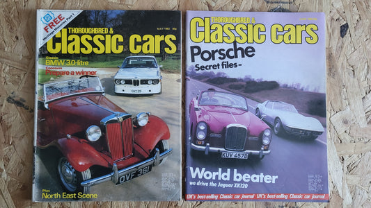 6x Classic Cars Magazines 1983 Bundle/Job Lot (00044) Jaguar Talbot 105