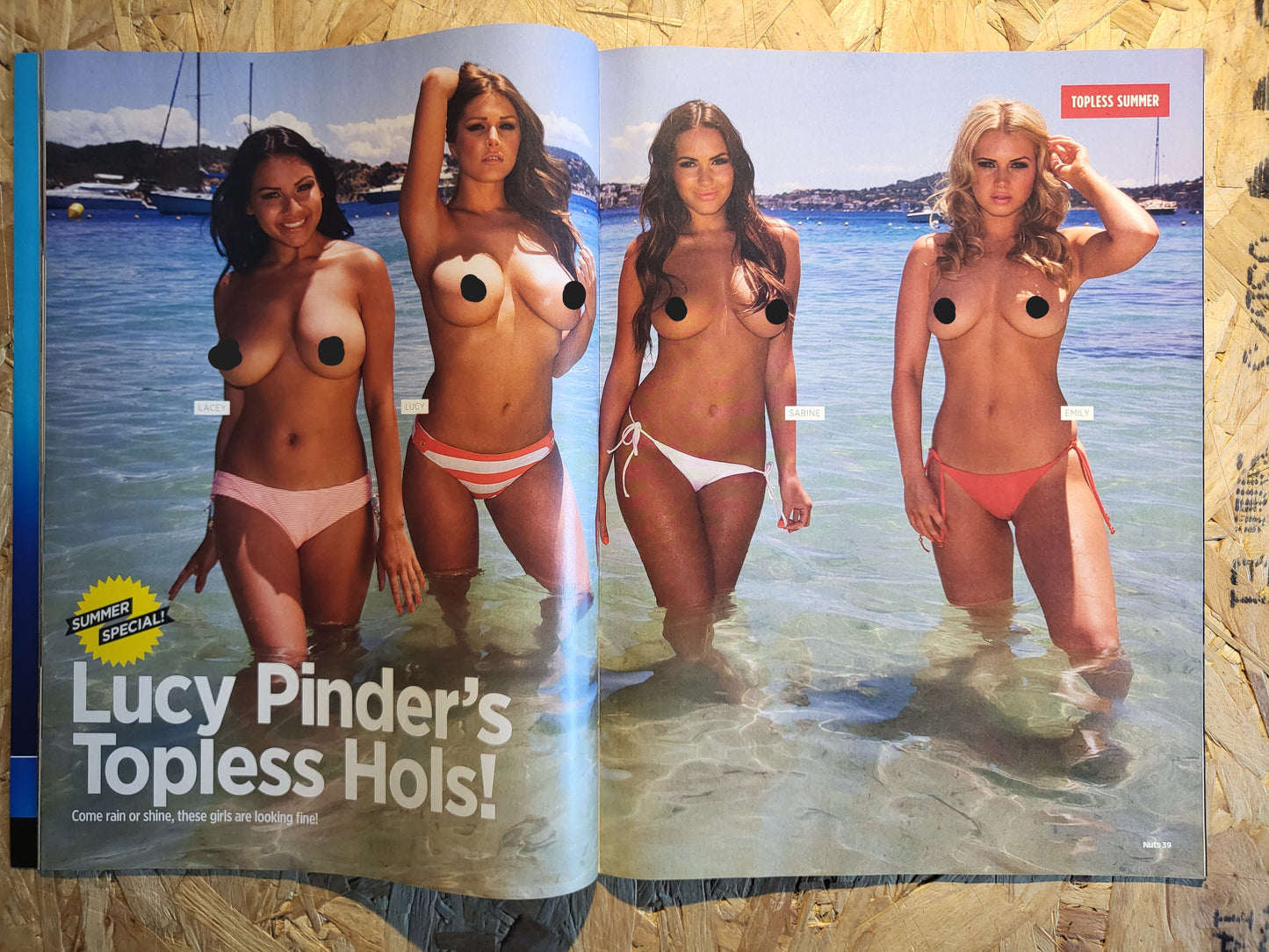 NUTS 13-19 July 2012 (1009) Lucy Pinder POSTER Helen Flanagan