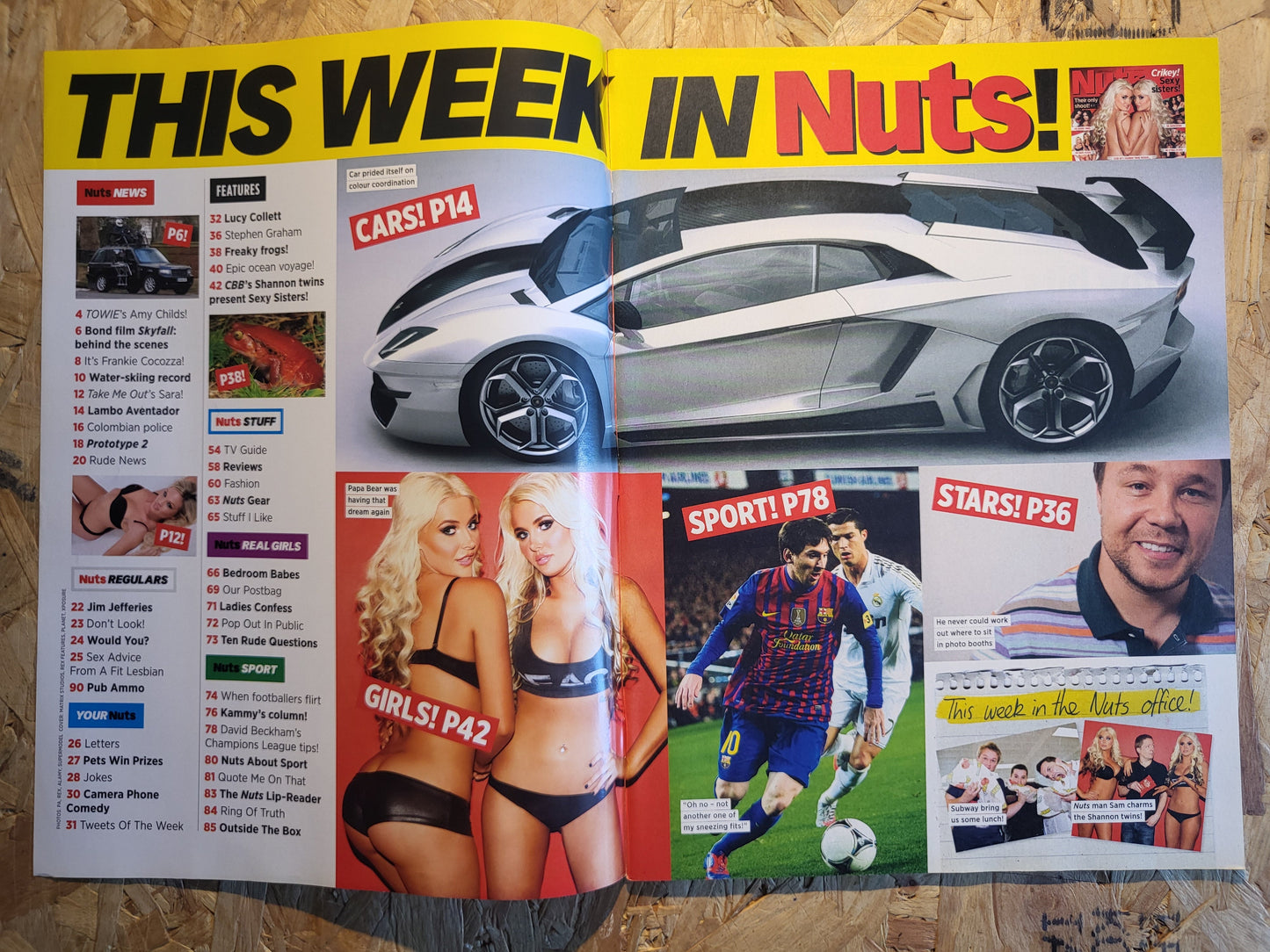 NUTS 10-16 February 2012 (1009) POSTER Lucy Collett Badura Twins Faiers Sisters