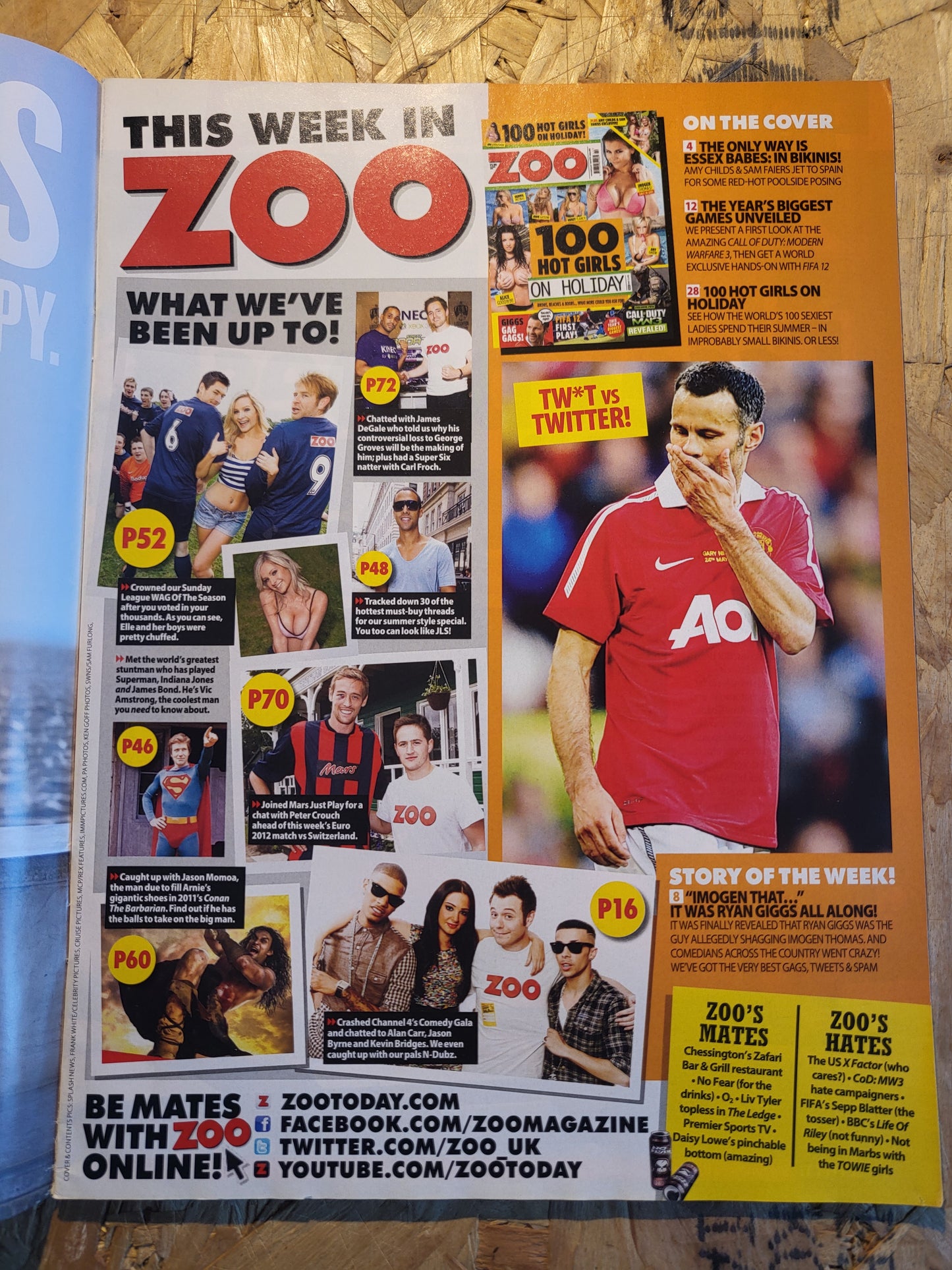 Zoo Magazine 3-9 June 2011 (1010) Alice Goodwin Jodie Imogen Abbey Amy Gemma Sam