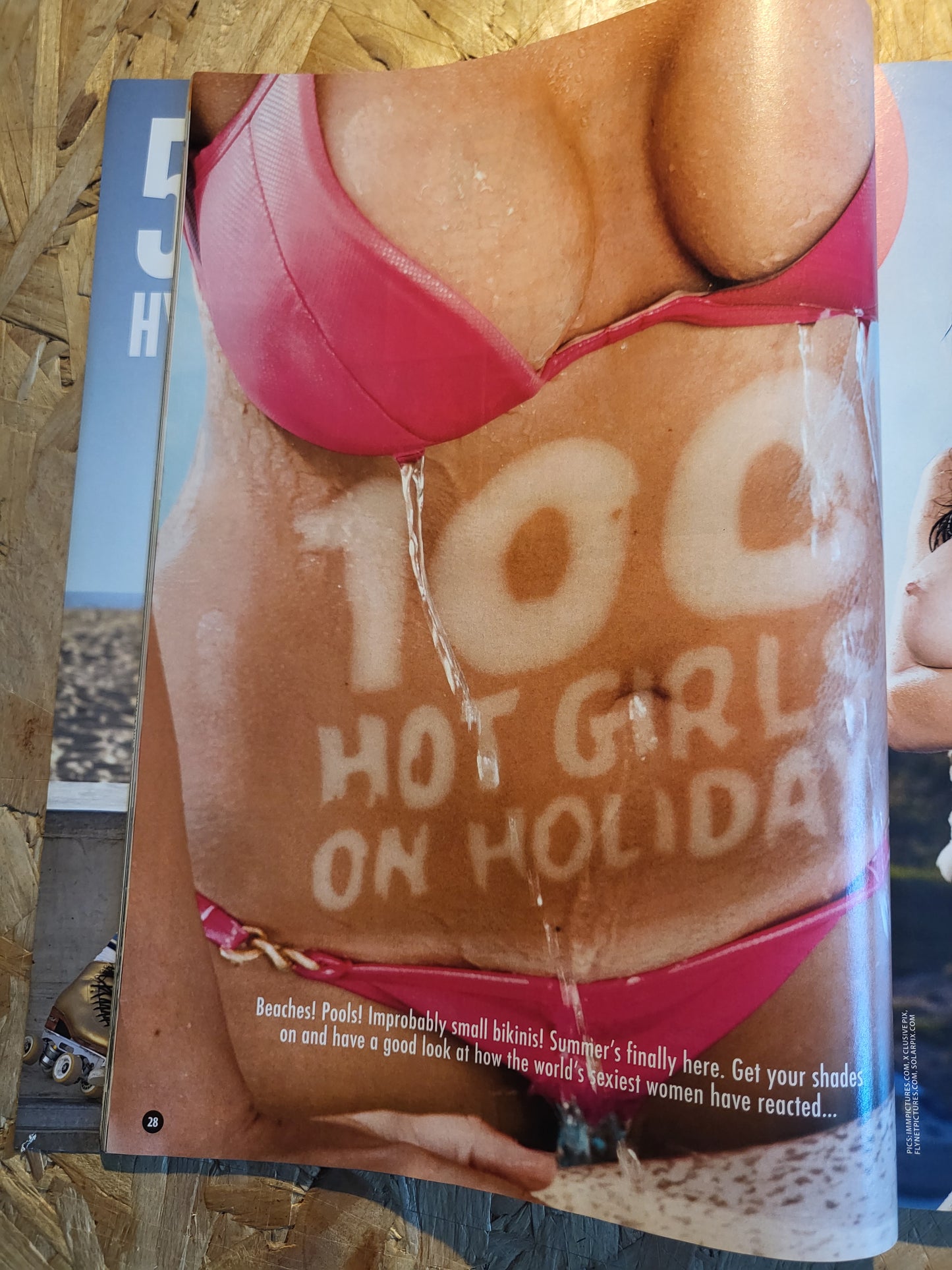 Zoo Magazine 3-9 June 2011 (1010) Alice Goodwin Jodie Imogen Abbey Amy Gemma Sam