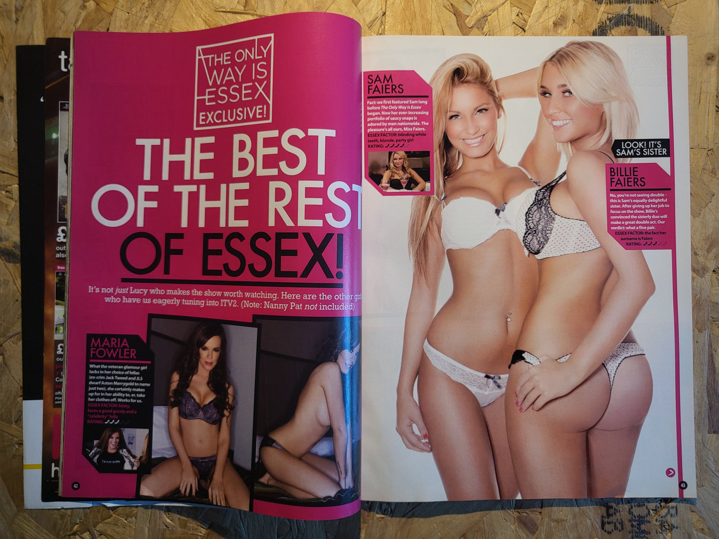Zoo Magazine 25-31 March 2011 (1010) Amy Childs Sam Faiers Bille Faiers