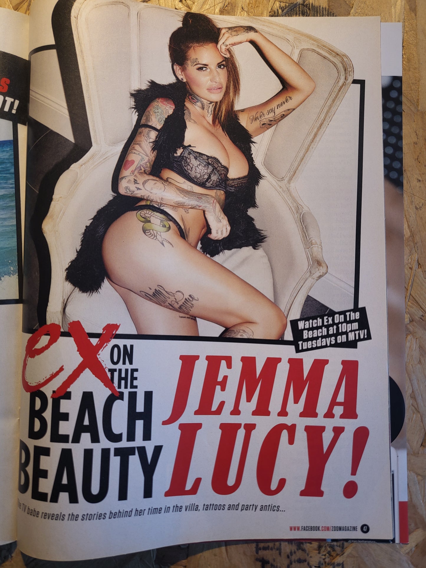 Zoo Magazine 11-17 September 2015 (RARE)(1010) Lucy Pinder Jemma Lucy Jennifer Metcalfe