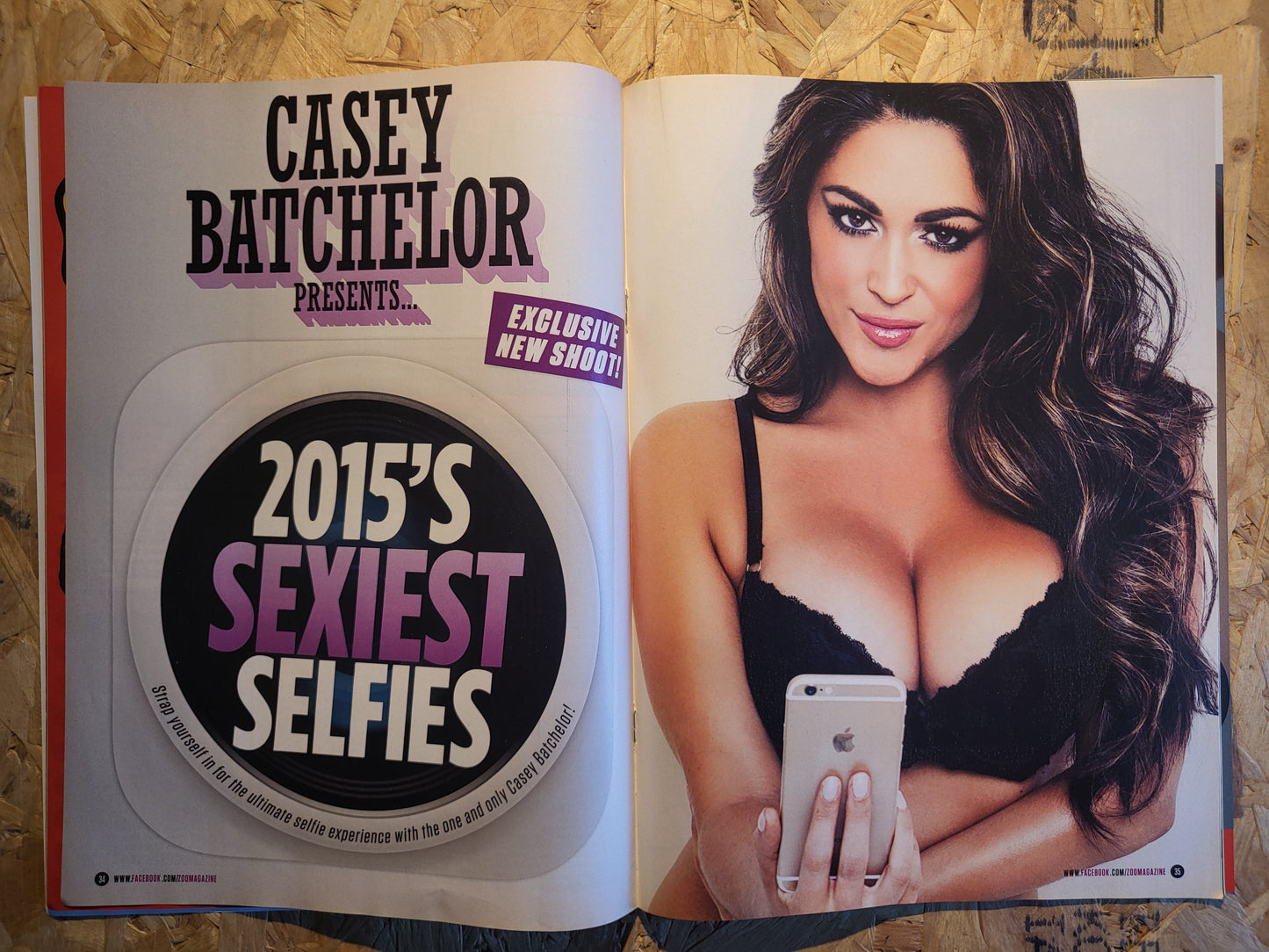 Zoo Magazine 9-15 October 2015 (RARE)(1010) Casey Batchelor Charlotte McKinney