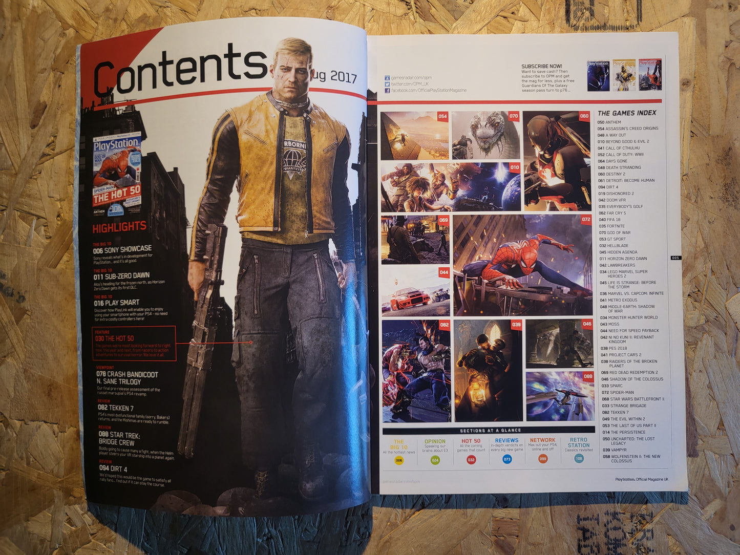 Playstation Magazine August 2017 #138 (1011) Spider-man Anthem Assassins Creed