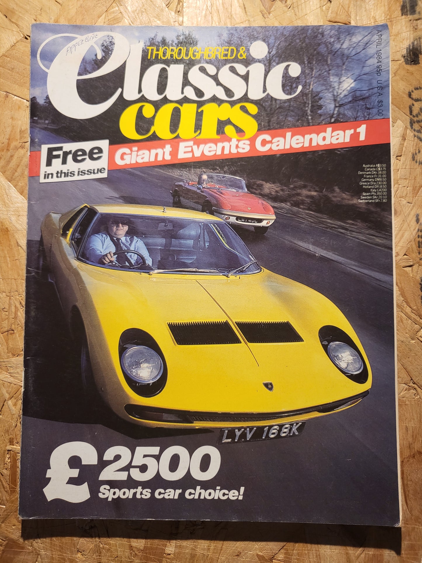 Classic Cars Magazine April 1984 (1014) Volvo Amazon Carrera Lagonda